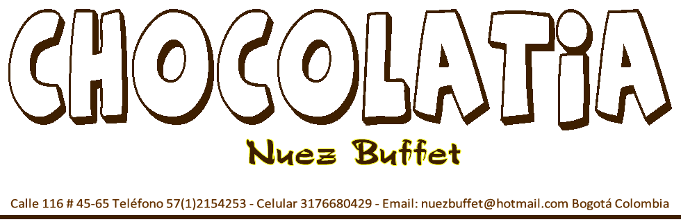 CACAOS Y CHOCOLATES NUEZ BUFFET BOGOTA